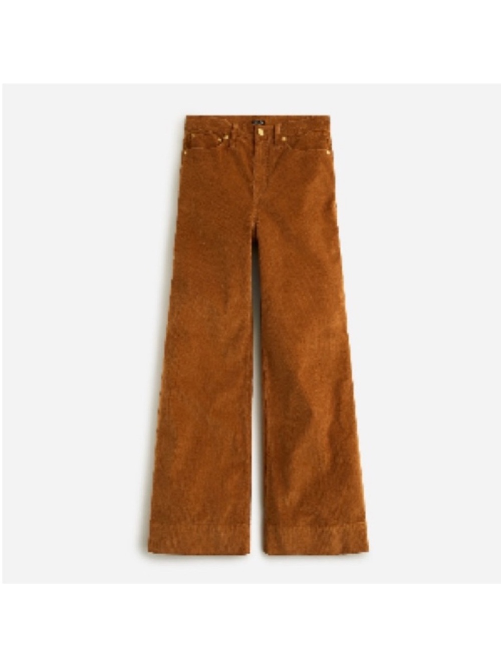 J. Crew Wide-Leg Corduroy Trousers